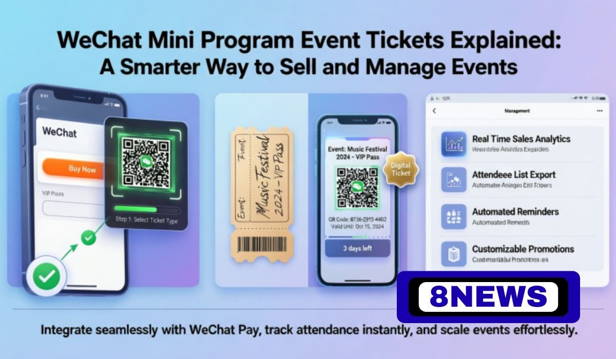 wechat mini program event tickets