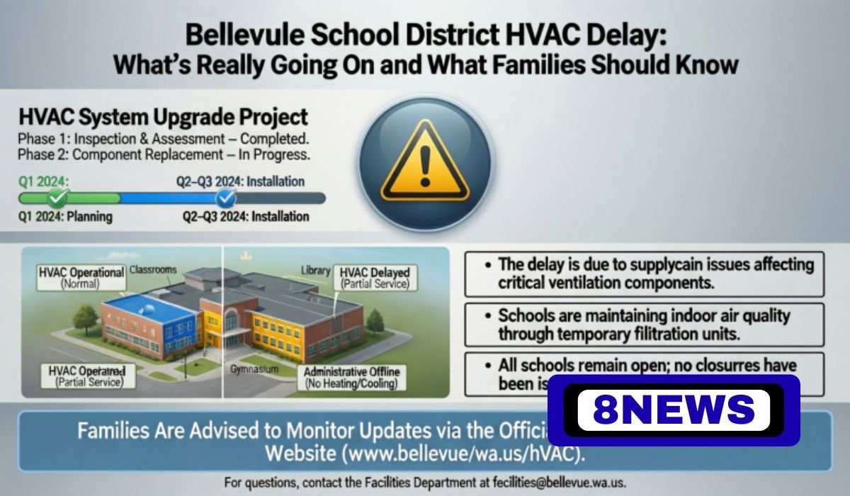 bellevue school district hvac delay