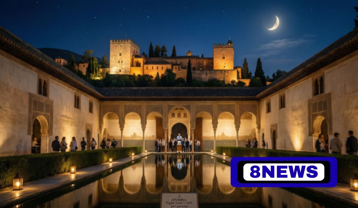 alhambra palace night tour attendance revenue