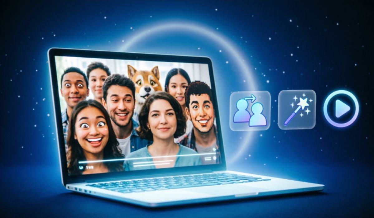 Turn Group Videos into Fun Content with Multiple Face Swap AI